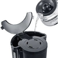 Severin KA 4815 Kaffeemaschine Schwarz Fassungsvermögen Tassen=10 Warmhaltefunktion Severin KA 4815 Kaffeemaschine Schwarz Fassungsvermögen Tassen=10 Warmhaltefunktion
