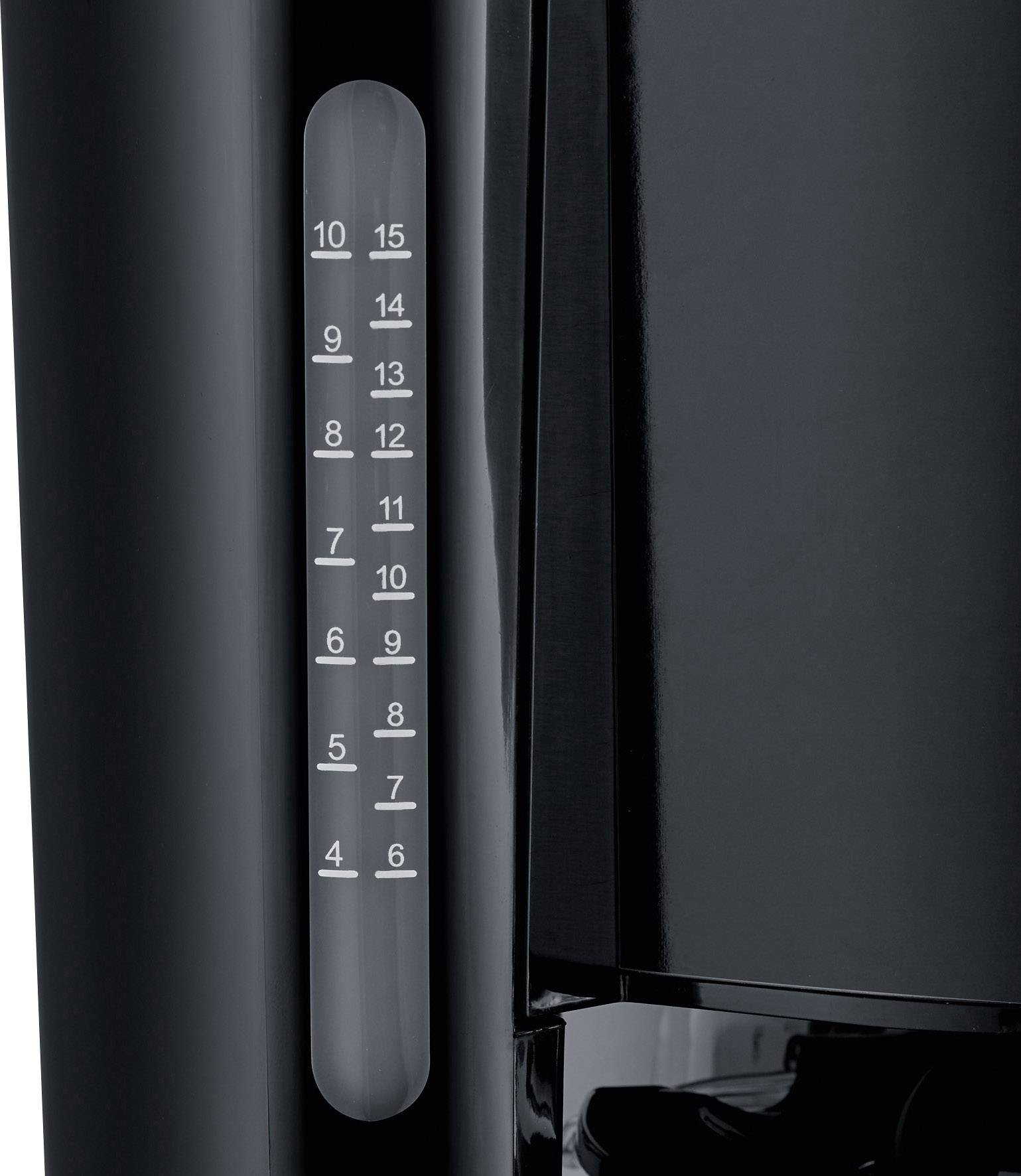 Severin KA 4815 Kaffeemaschine Schwarz Fassungsvermögen Tassen=10 Warmhaltefunktion