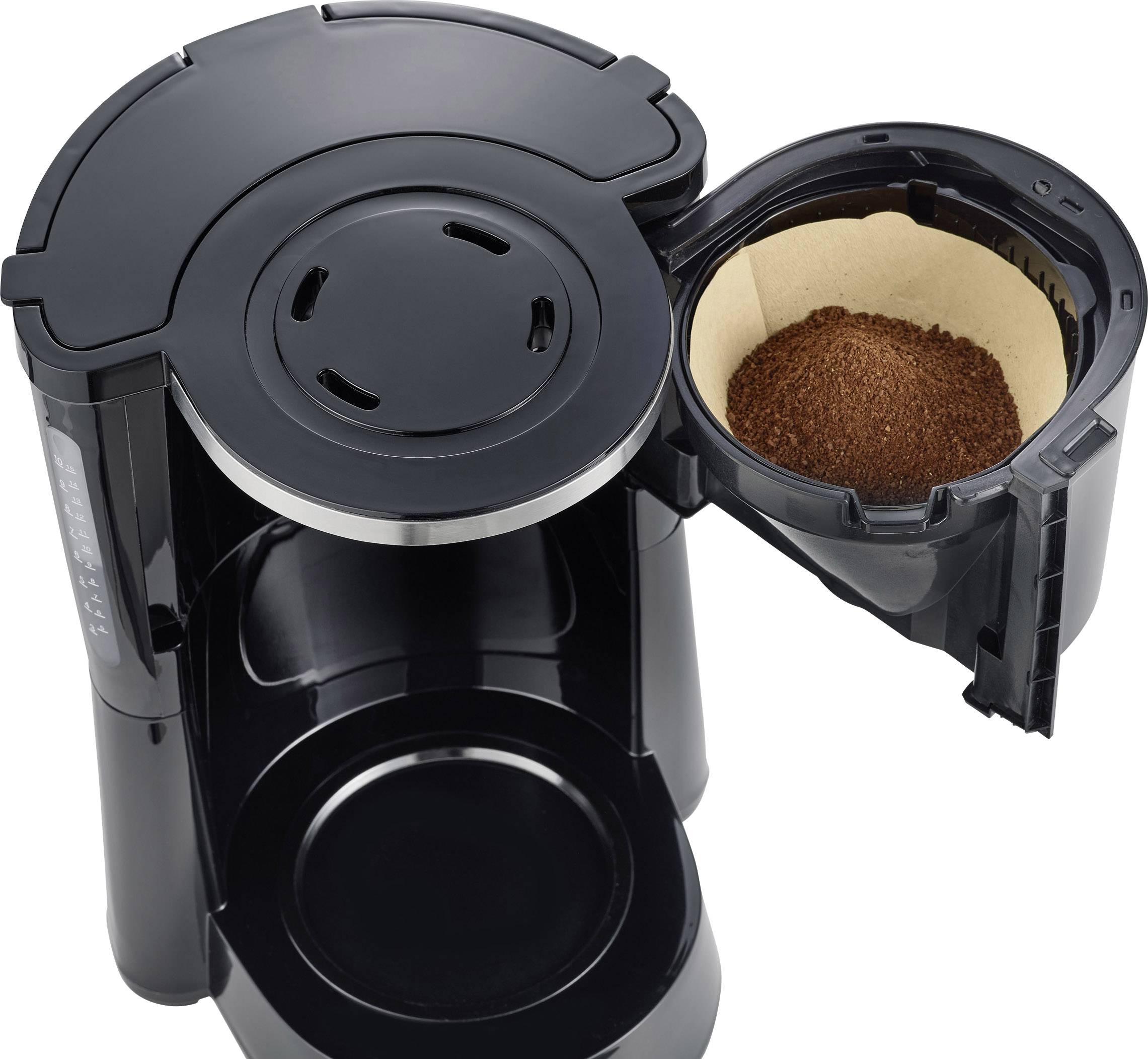 Severin KA 4820 TypeSwitch Kaffeemaschine Schwarz Fassungsvermögen Tassen=10