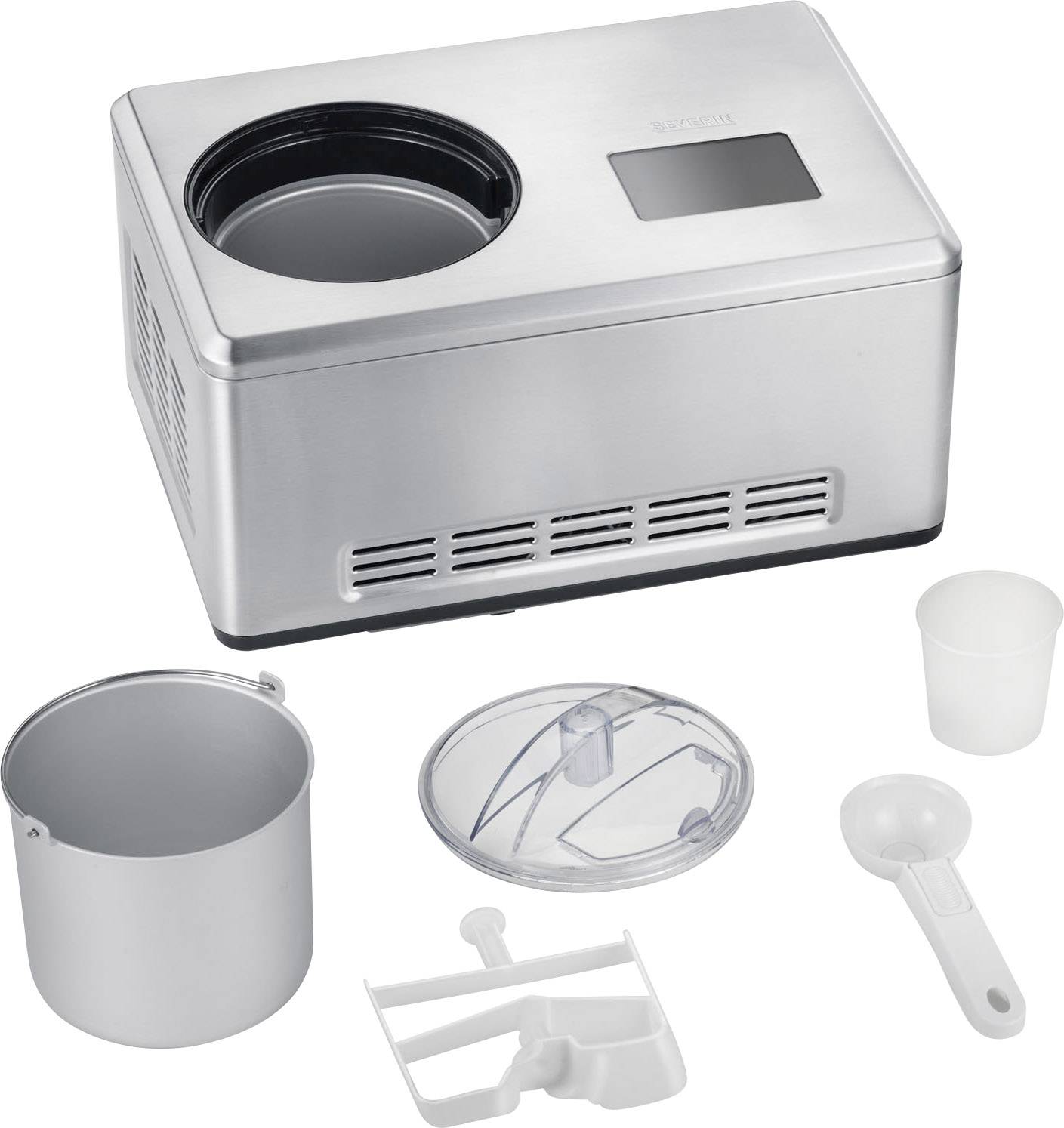 Severin EZ 7405 Eismaschine inkl. Kühlaggregat 2l