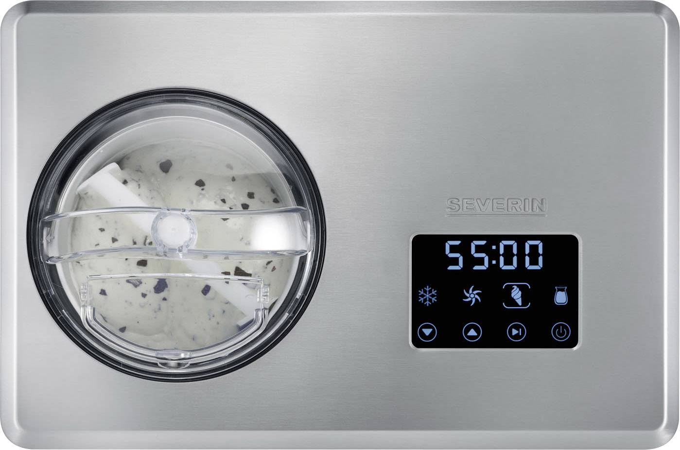 Severin EZ 7406 Eismaschine inkl. Kühlaggregat 2 l