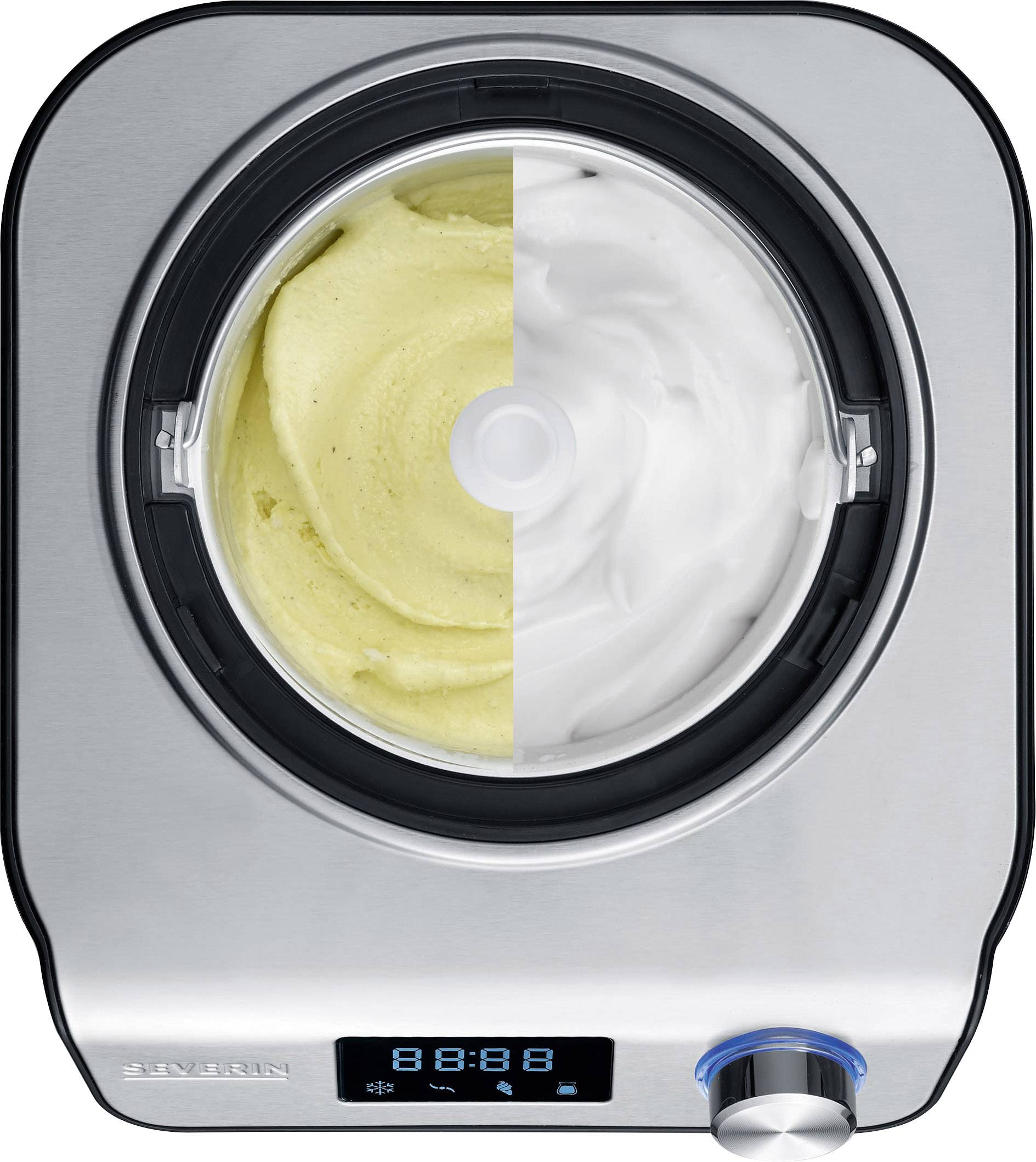 Severin EZ 7407 Eismaschine inkl. Kühlaggregat 1.2 l