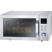 Severin MW 7753 Mikrowelle Edelstahl (gebürstet) 900 W Grillfunktion, Heißluft-Funktion Severin MW 7753 Mikrowelle Edelstahl (gebürstet) 900 W Grillfunktion, Heißluft-Funktion