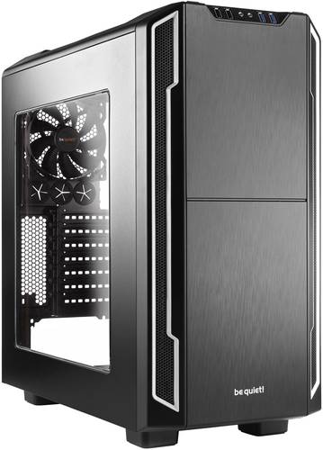 BeQuiet Silent Base 600 Midi-Tower Gaming-Gehäuse Schwarz, Silber