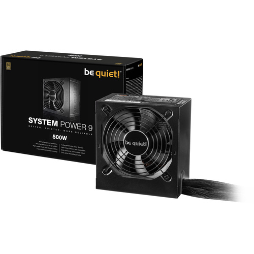 BeQuiet System Power 9 PC Netzteil 500W ATX 80PLUS® Bronze