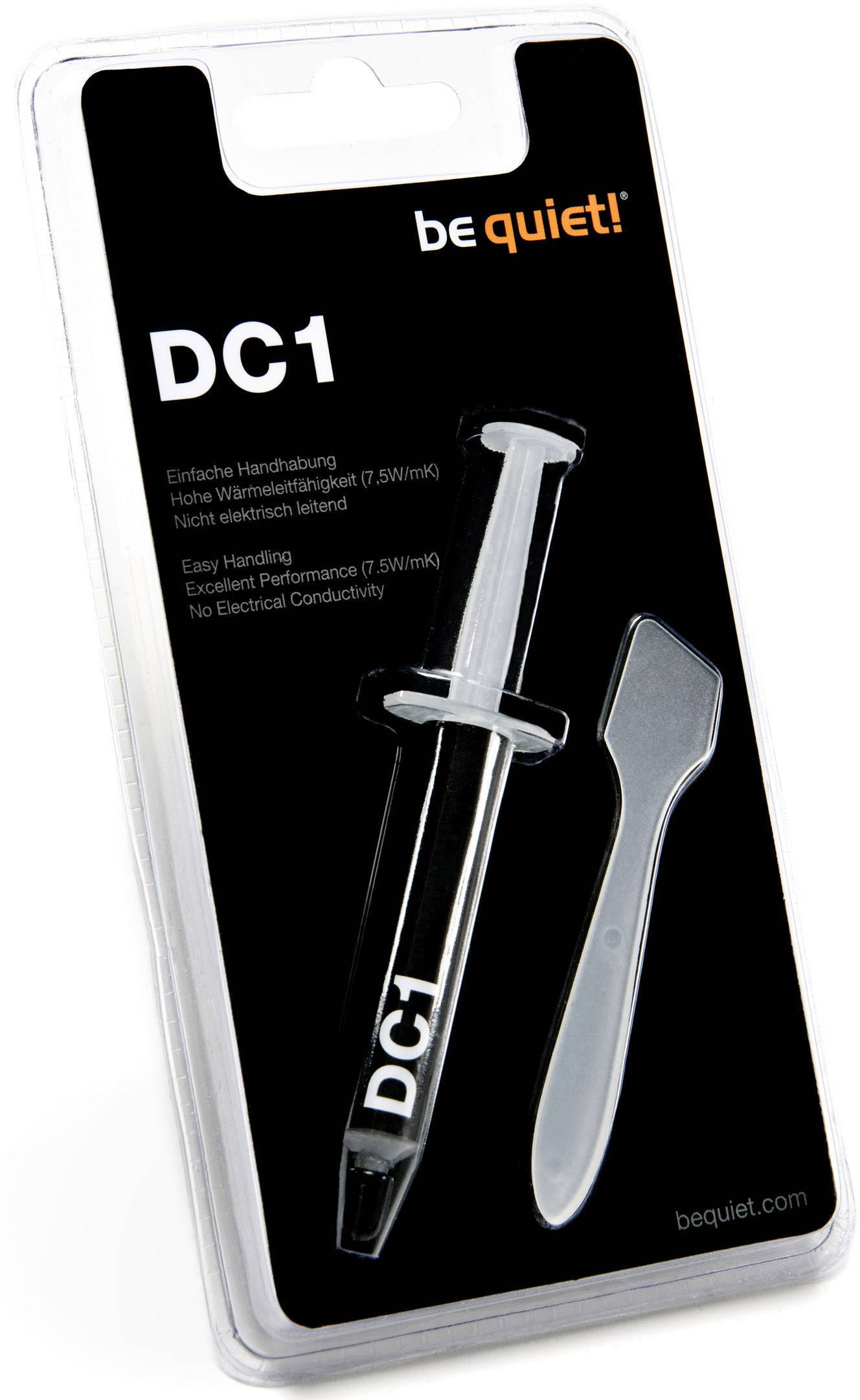 BeQuiet Thermal Grease DC1 Wärmeleitpaste 7.5 W/mK 1 St. Temperatur (max.): 150 °C Tube