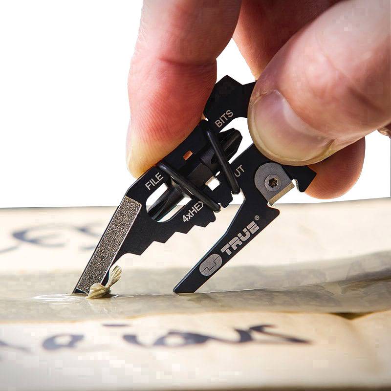 True Utility Fishface TU206 Multitool  Anzahl Funktionen 18 Schwarz