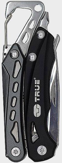 True Utility Seven & Nebo Lil-Larry TU180CP1 Multitool Anzahl Funktionen 8 Schwarz, Edelstahl