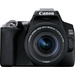 Canon EOS 250 D Digitale Spiegelreflexkamera EF-S 18-55 mm IS 25.80 Megapixel Schwarz 4K-Video, Blu
