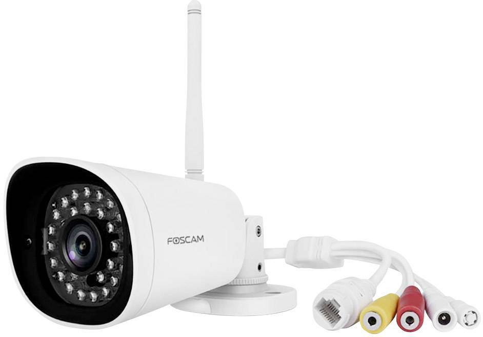Foscam G4P white 00g4pw LAN, WLAN IP Überwachungskamera 2304 x 1536 Pixel