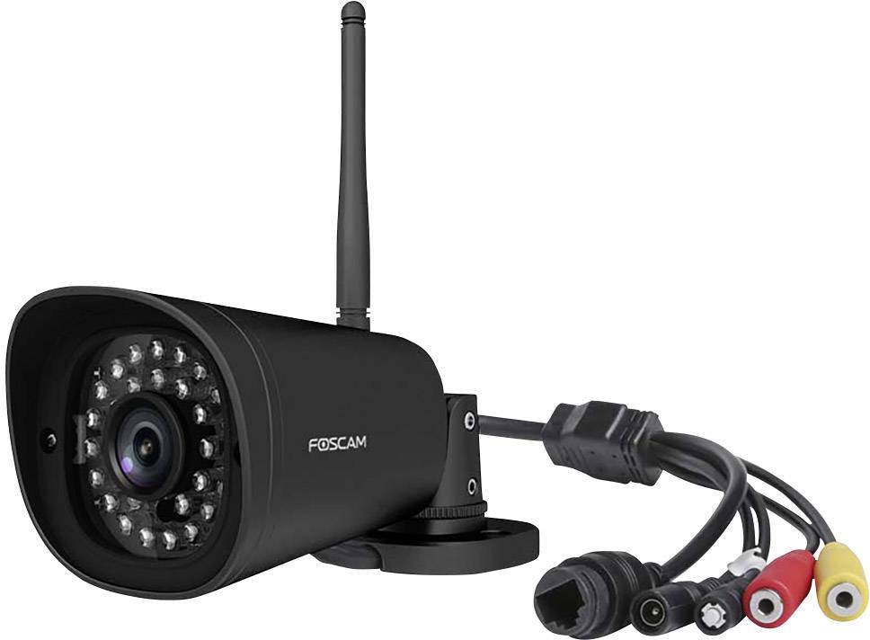 Foscam G4P OutdoorÜberwachungskamera Schwarz[4 MP Super HD WLAN 1x LAN