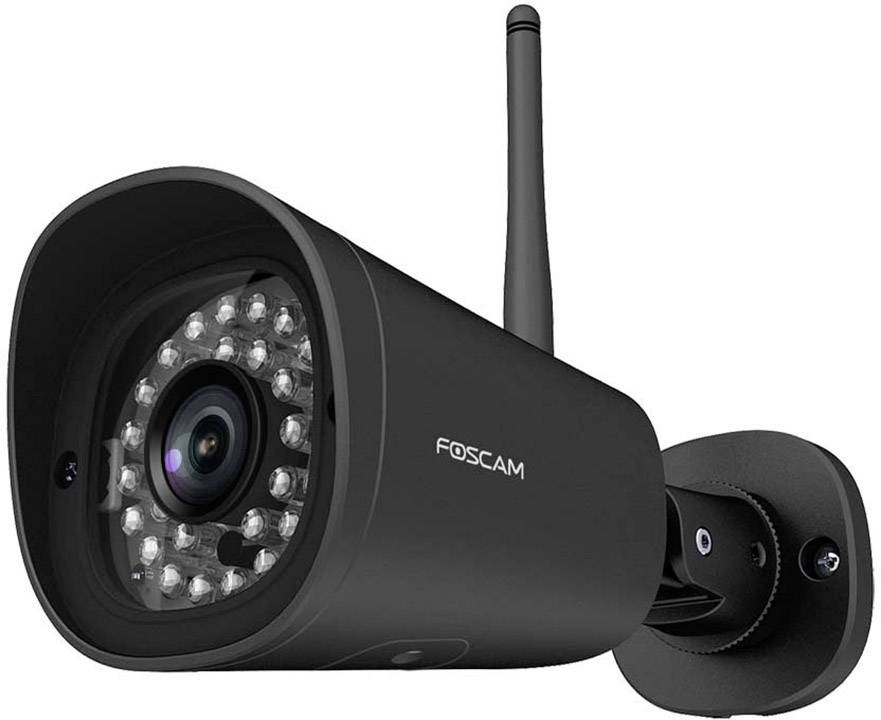 Foscam G4P OutdoorÜberwachungskamera Schwarz[4 MP Super HD WLAN 1x LAN