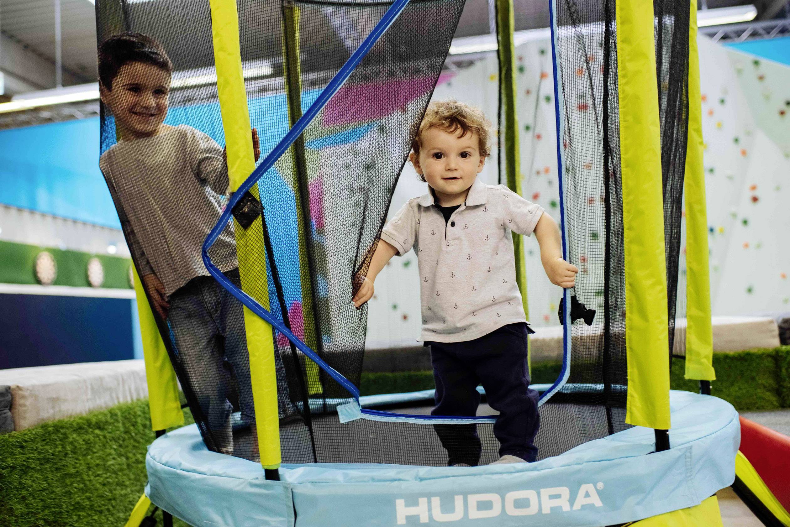 Hudora Kindertrampolin Safety 140 65611