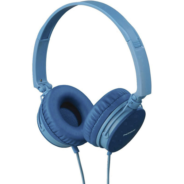 Thomson HED2207 HiFi On Ear Kopfhörer On Ear Faltbar Blau