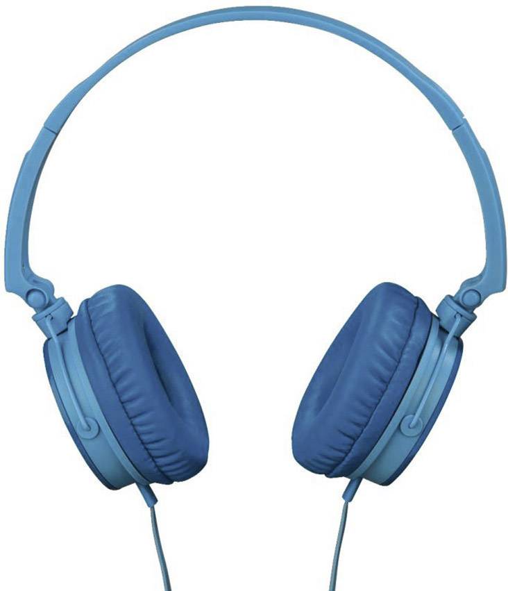 Thomson HED2207 HiFi On Ear Kopfhörer On Ear Faltbar Blau