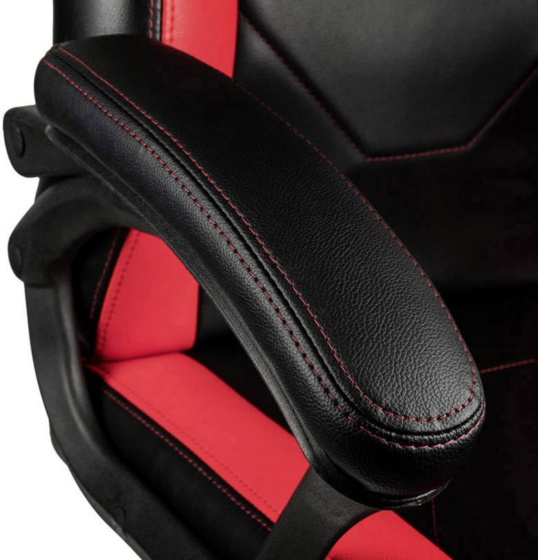 Nitro Concepts C100 Gaming-Stuhl Schwarz, Rot
