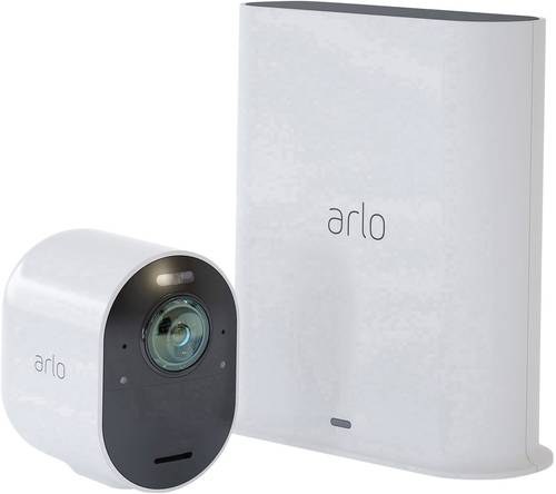 ARLO Ultra VMS5140 VMS5140-100EUS WLAN IP-Überwachungskamera-Set mit 1 Kamera 3840 x 2160 Pixel