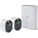ARLO Ultra VMS5240 VMS5240-100EUS WLAN IP-Überwachungskamera-Set mit 2 Kameras 3840 x 2160 Pix