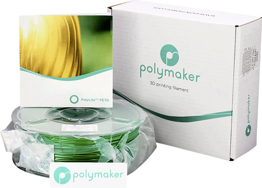 Polymaker 70067 Filament PETG 1.75 mm 1 kg Grün PolyLite 1 St.