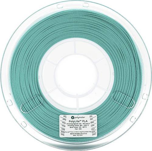 70542 Filament PLA 2.85mm 1kg Blau-Grün PolyLite 1St.