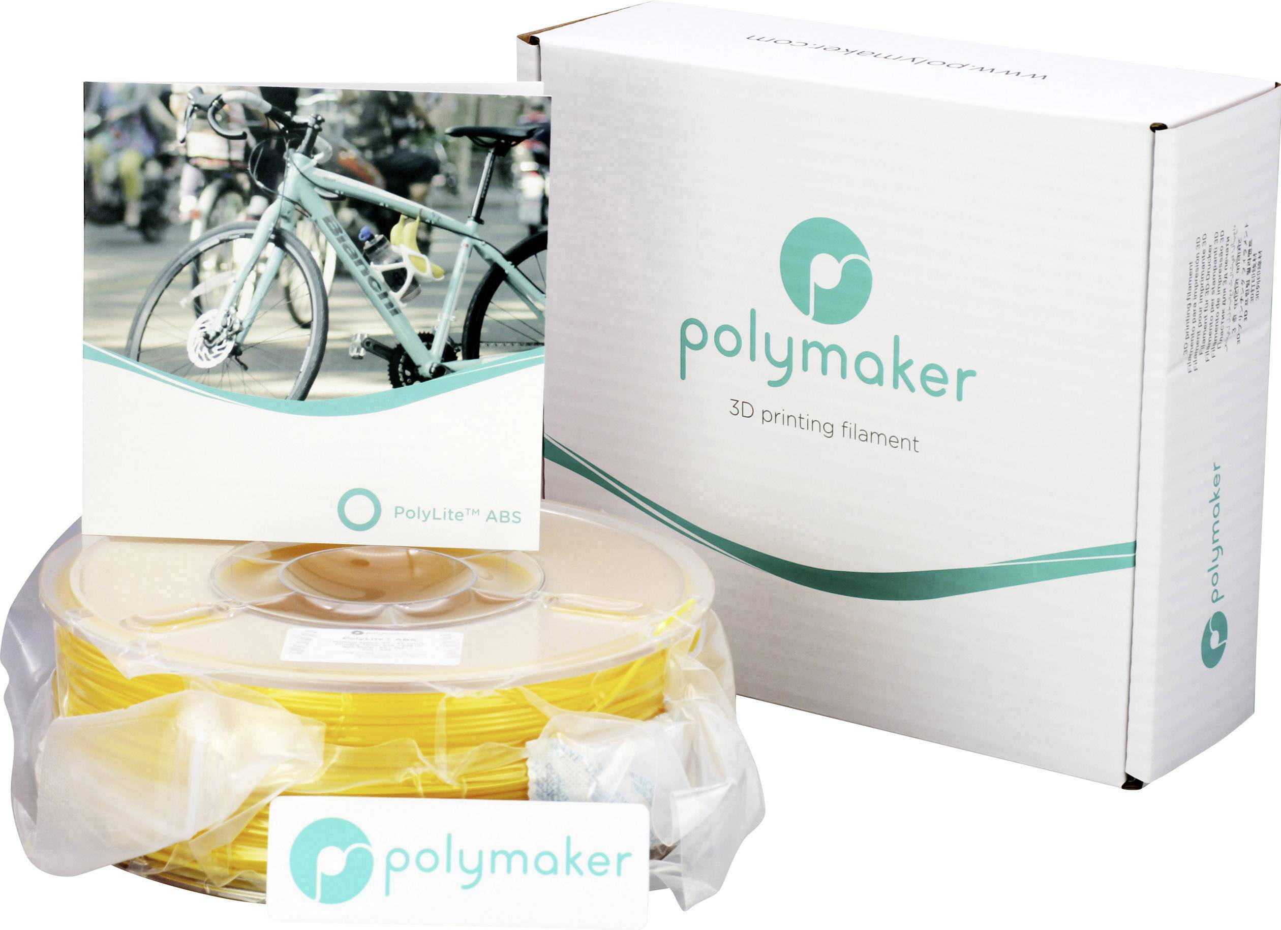 Polymaker 70175  Filament ABS  1.75 mm 1 kg Gelb PolyLite 1 St.