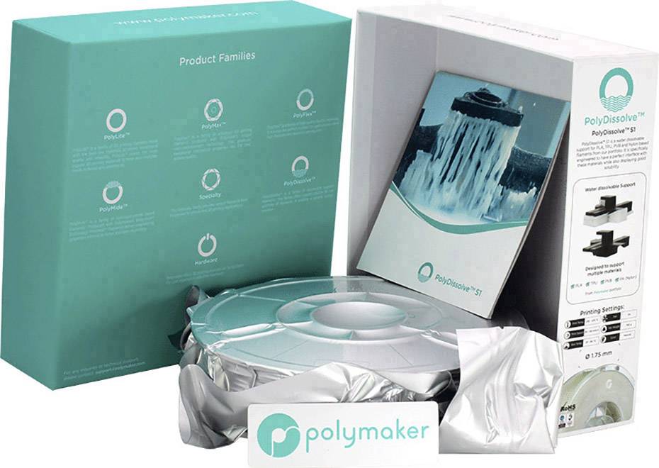 Polymaker 70181 Filament 1.75 mm 750 g Natur PolyDissolve 1 St.