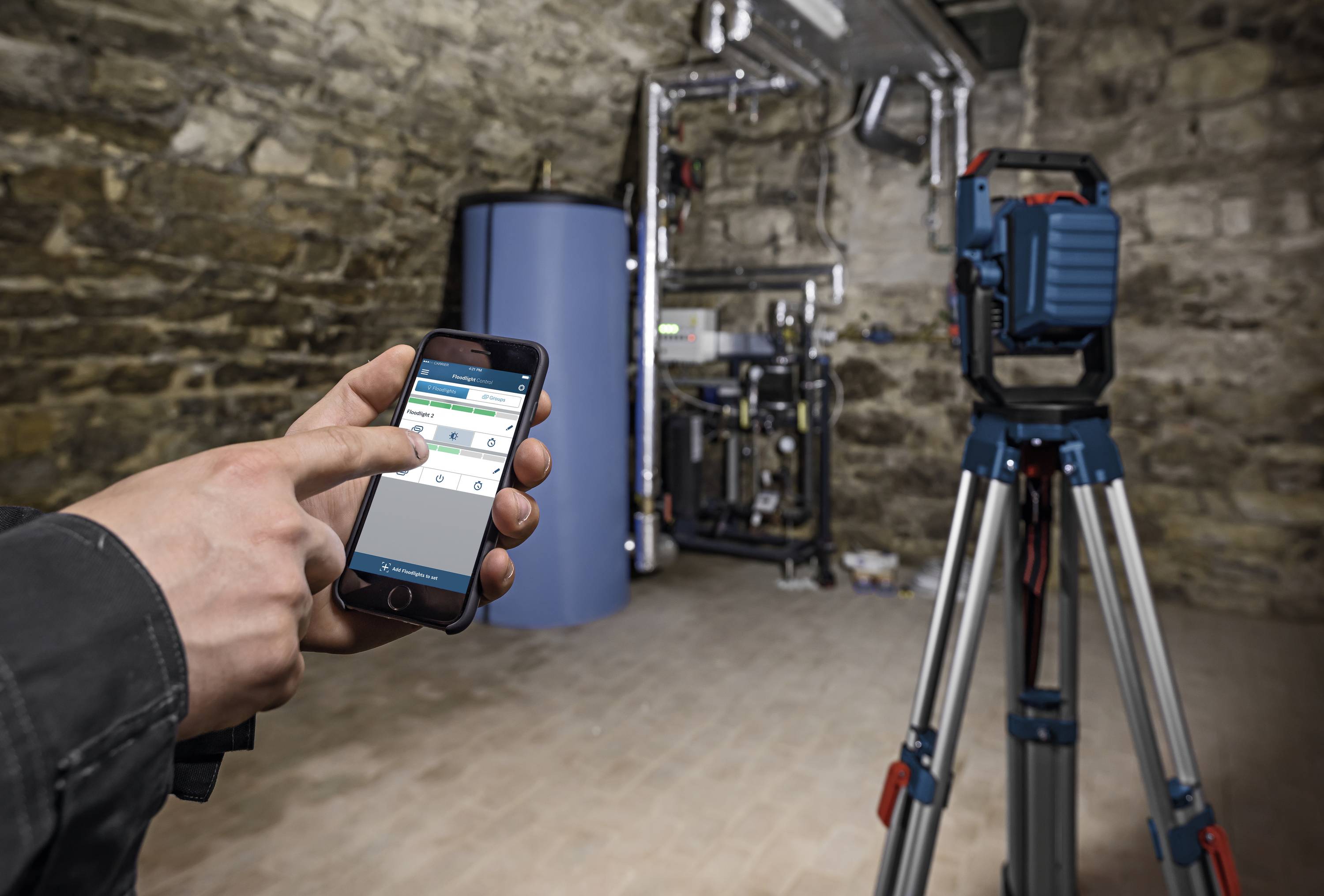 Bosch Professional Akku-Handscheinwerfer 0601446400