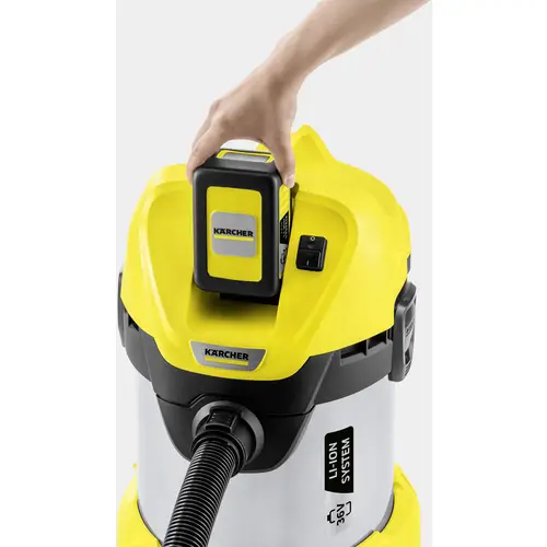 Kärcher Home & Garden WD 3 Battery Premium 1.629-951.0 Nass-/Trockensauger 300W 17l inkl. 1 Akku Kärcher Home & Garden WD 3 Battery Premium 1.629-951.0 Nass-/Trockensauger 300W 17l inkl. 1 Akku