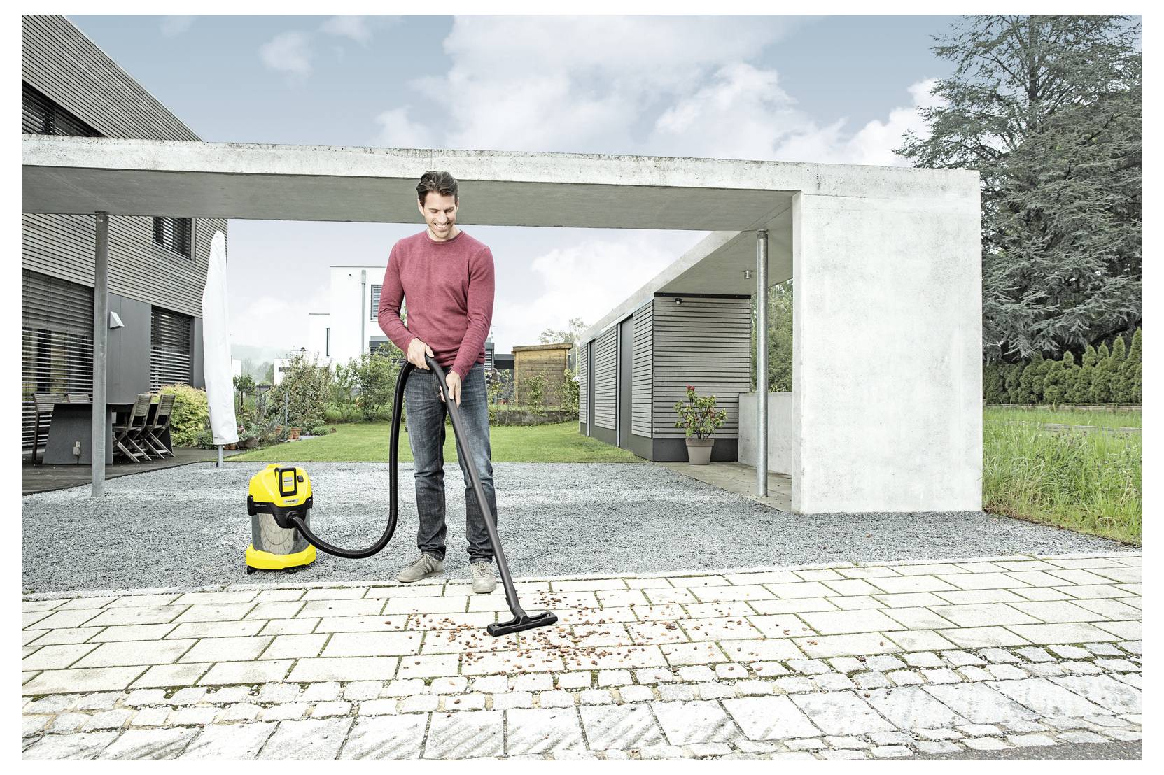 Kärcher Home & Garden WD 3 Battery Premium 1.629-951.0 Nass-/Trockensauger 300W 17l inkl. 1 Akku