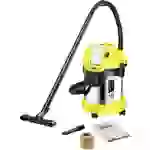 Kärcher Home & Garden WD 3 Battery Premium 1.629-950.0 Nass-/Trockensauger 300 W 17 l ohne Akku Kärcher Home & Garden WD 3 Battery Premium 1.629-950.0 Nass-/Trockensauger 300 W 17 l ohne Akku