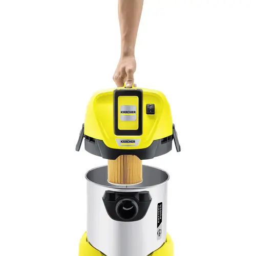 Kärcher Home & Garden WD 3 Battery Premium 1.629-950.0 Nass-/Trockensauger 300W 17l ohne Akku Kärcher Home & Garden WD 3 Battery Premium 1.629-950.0 Nass-/Trockensauger 300W 17l ohne Akku