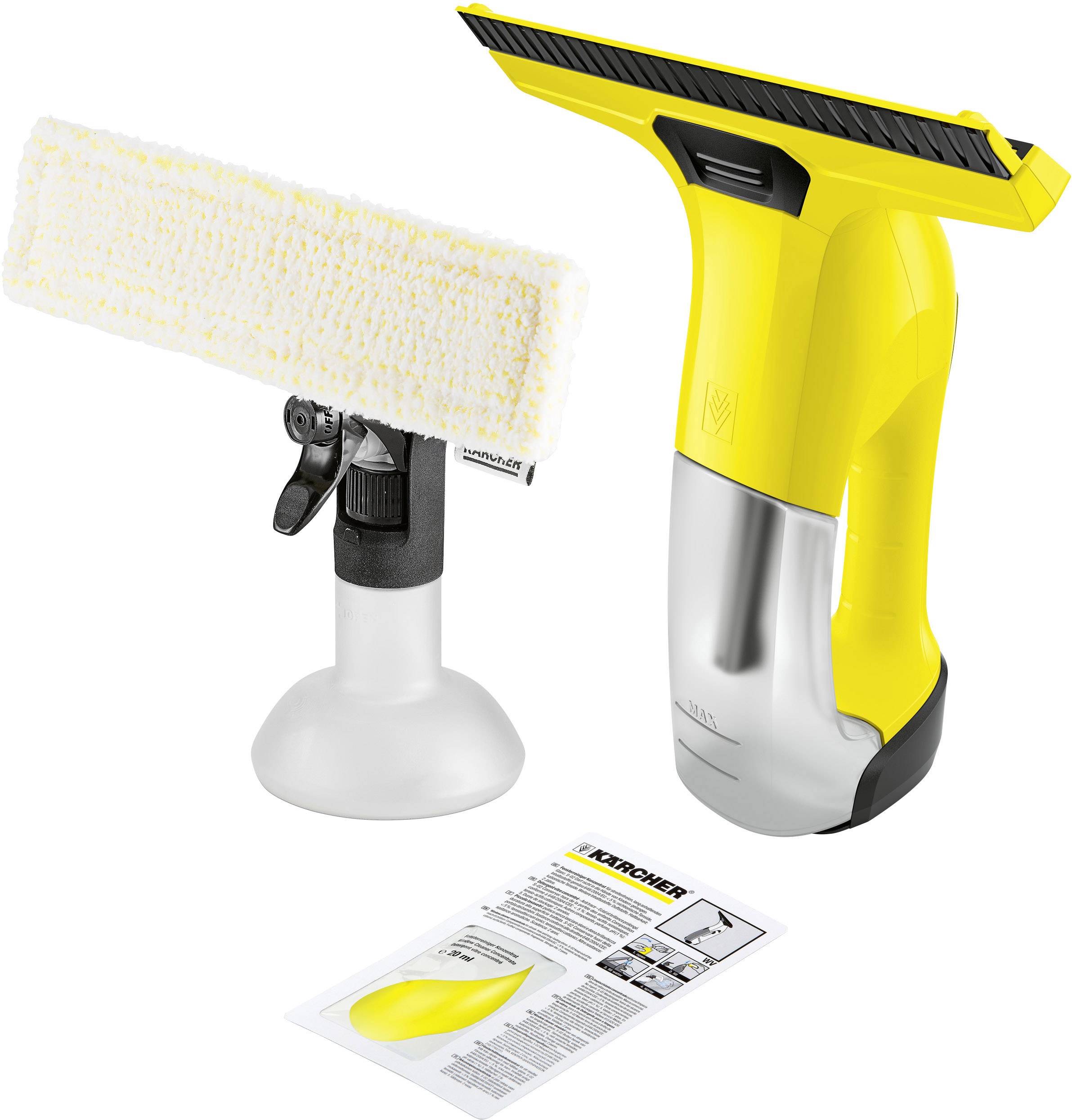 Kärcher WV 6 Plus Fenstersauger Gelb
