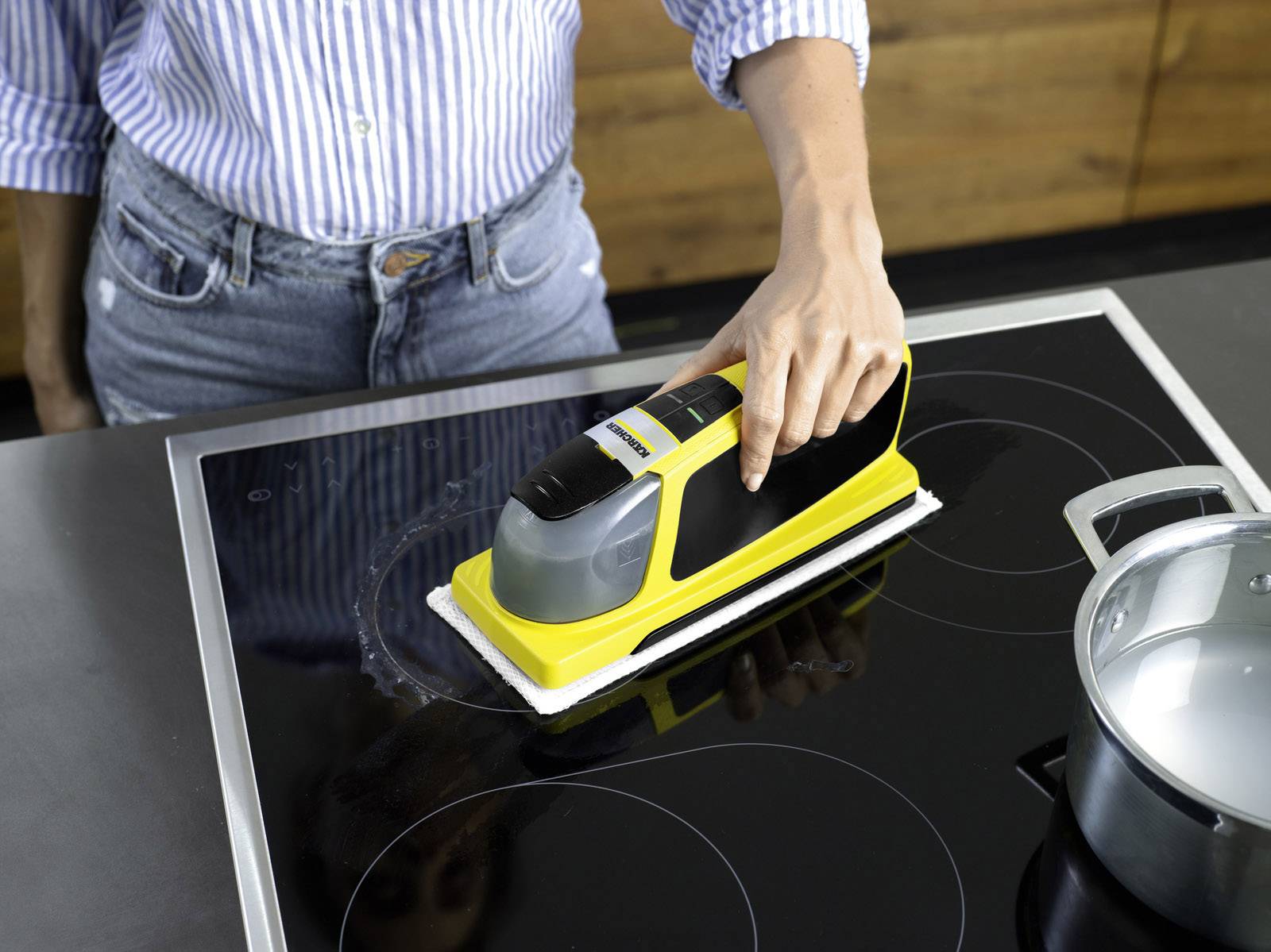 Kärcher Home & Garden KV 4 Fensterreiniger Gelb