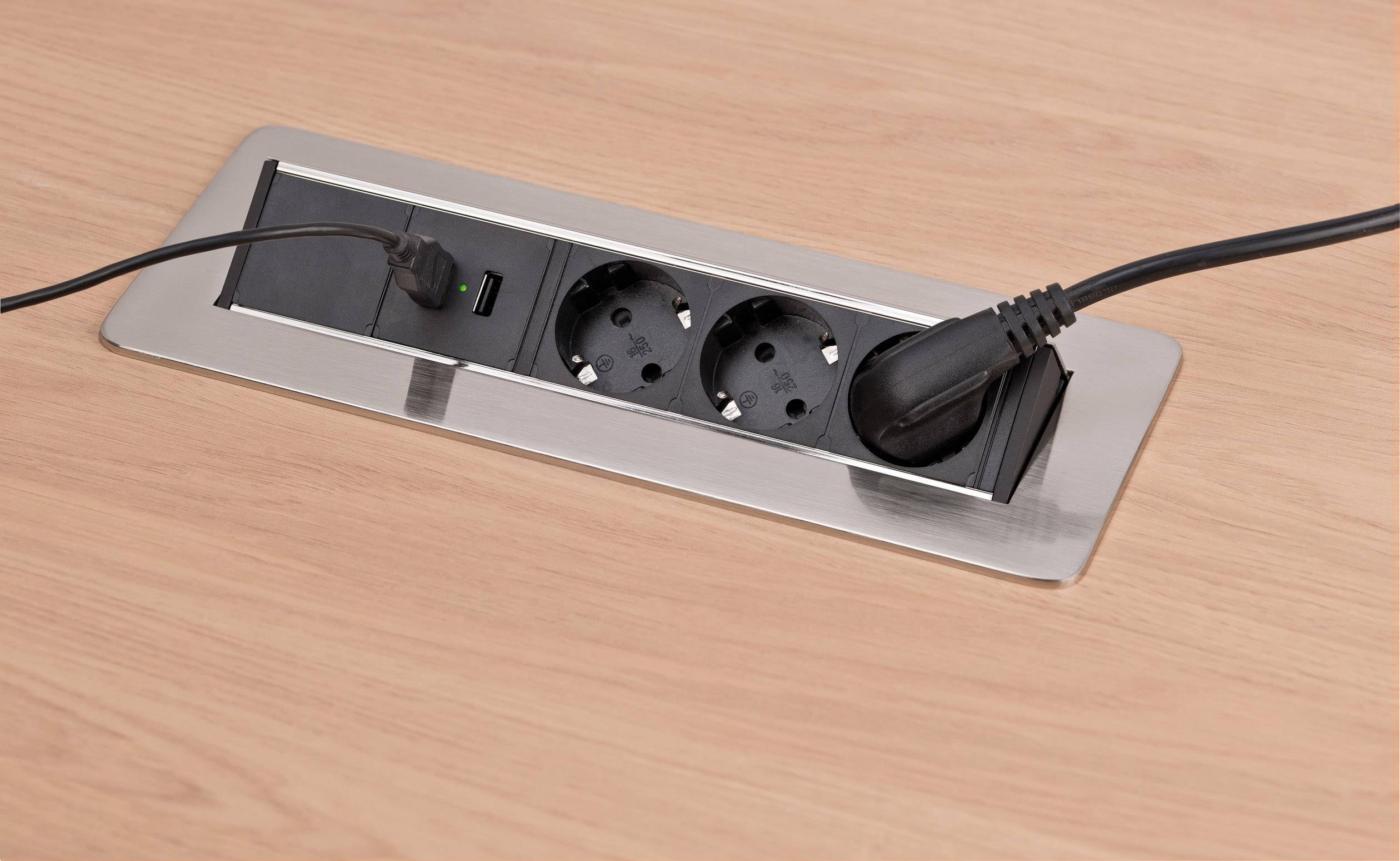 Brennenstuhl 1396200113 Tischsteckdose 3fach 1St.