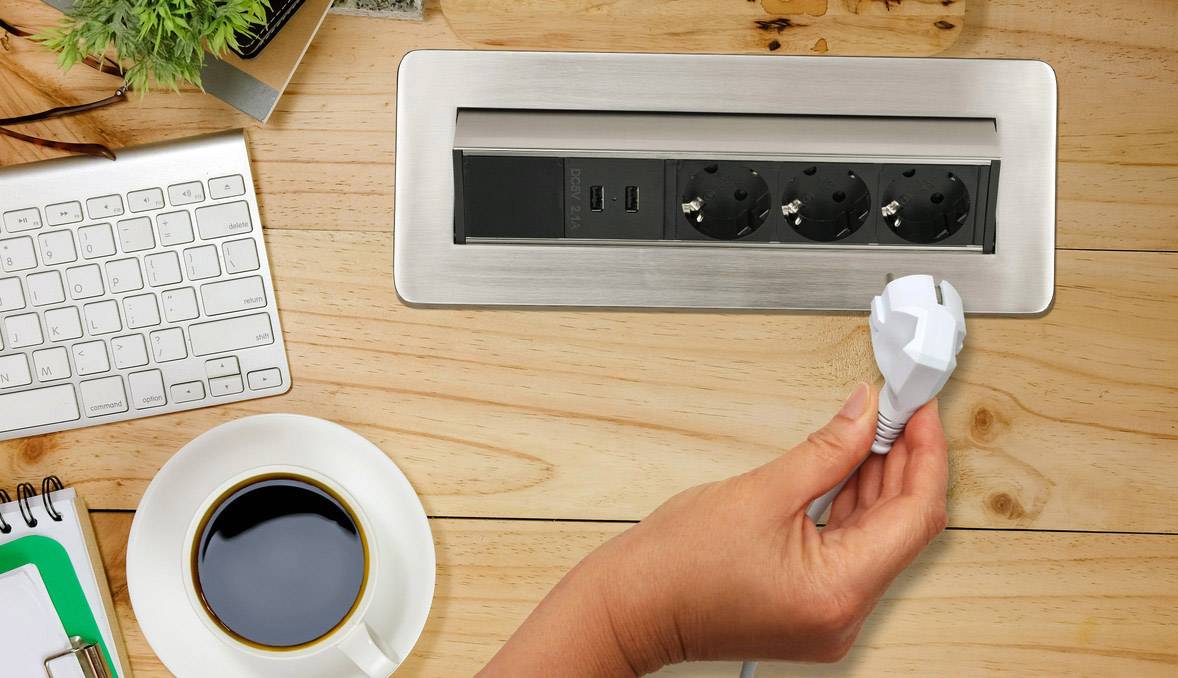 Brennenstuhl 1396200113 Tischsteckdose 3fach 1 St.