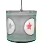 Niermann Lief for Boys Stern Pendelleuchte Energiesparlampe, LED E27 60W Blau Niermann Lief for Boys Stern Pendelleuchte Energiesparlampe, LED E27 60W Blau