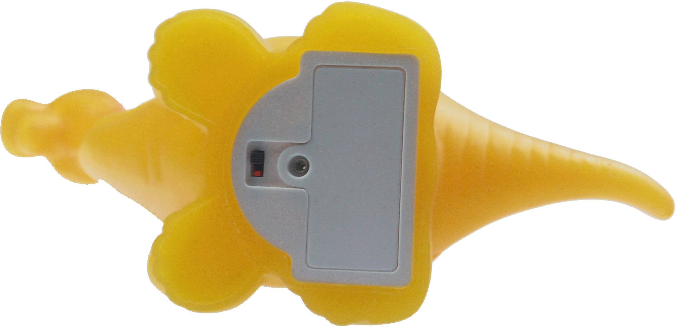 Niermann Brachiosaurus 80017 LED-Nachtlicht Dinosaurier LED Warmweiß Gelb, Orange