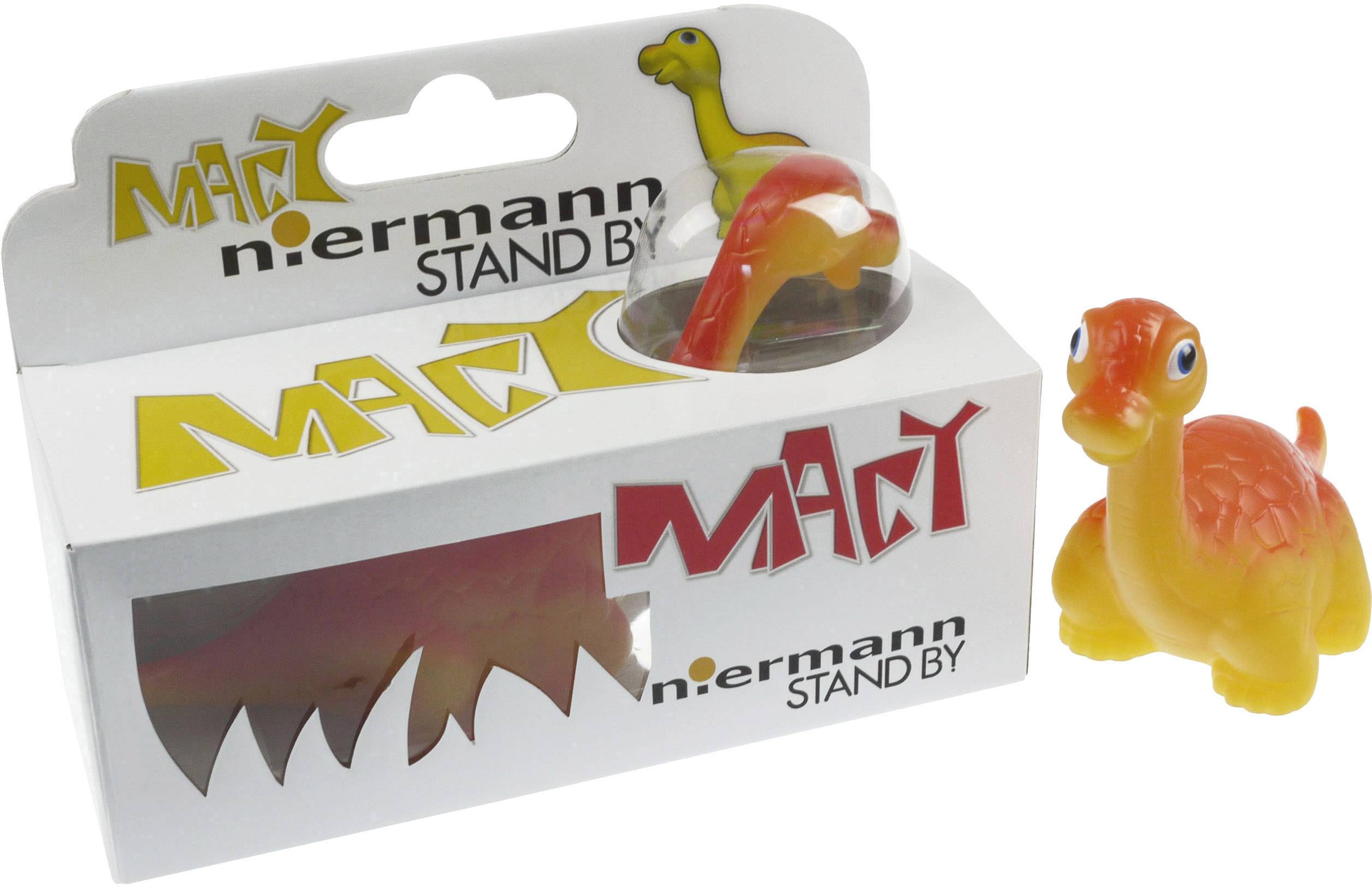 Niermann Brachiosaurus 80017 LED-Nachtlicht Dinosaurier LED Warmweiß Gelb, Orange