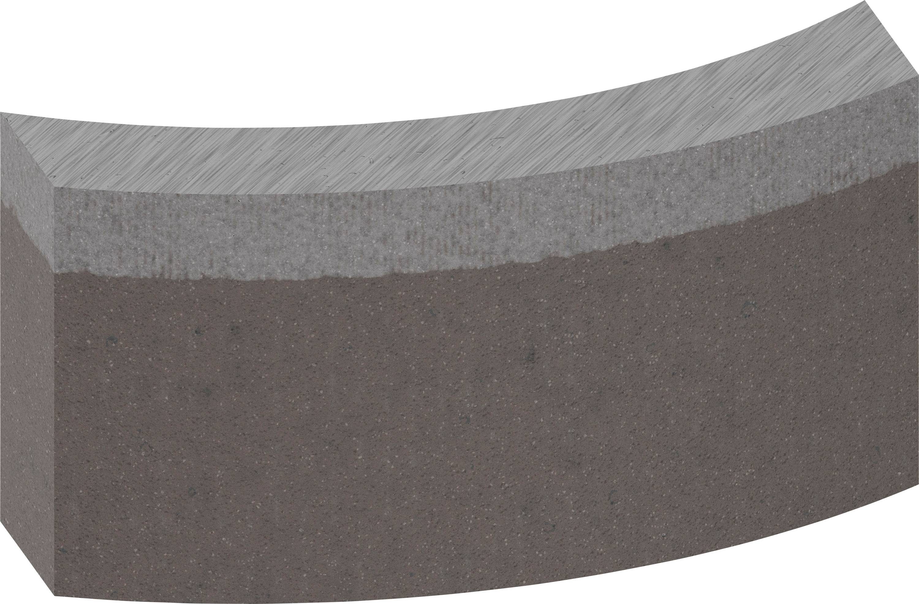 Halbzylinder aus Beton mit glatter, grauer Oberfläche.
