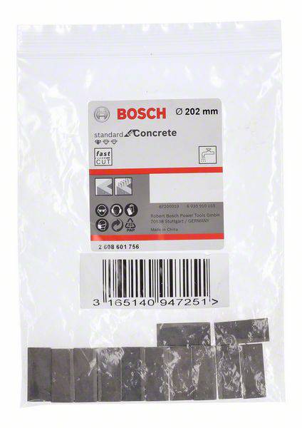 Bosch Accessories 2608601756 Segmente für Diamantbohrkronen 1St.