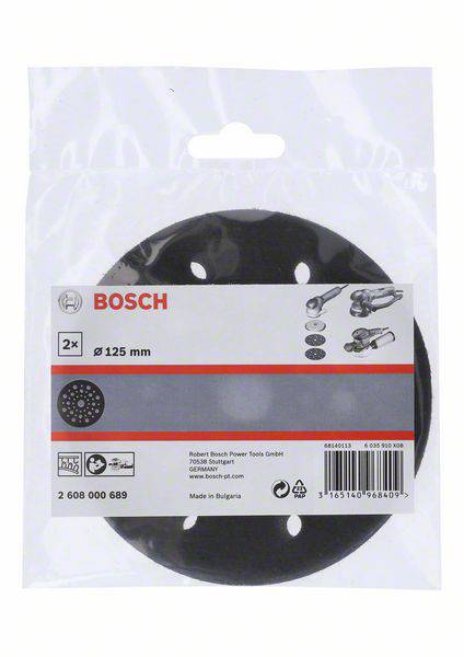 Bosch Accessories 2608000689 Schleifscheibe Durchmesser 125 mm 2 St.