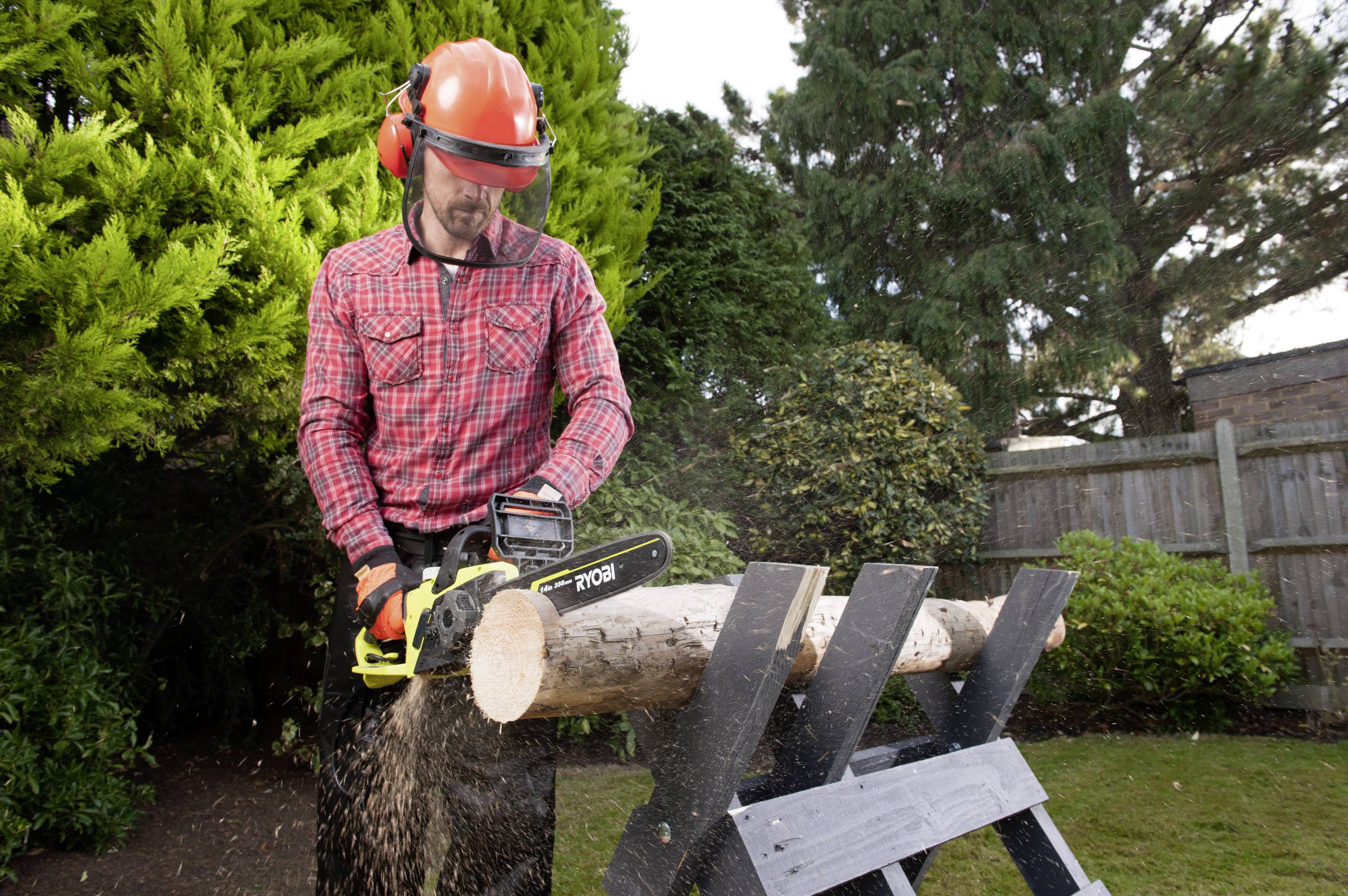 Ryobi RCS1935B Elektro Kettensäge 1900 W Schwertlänge 350 mm