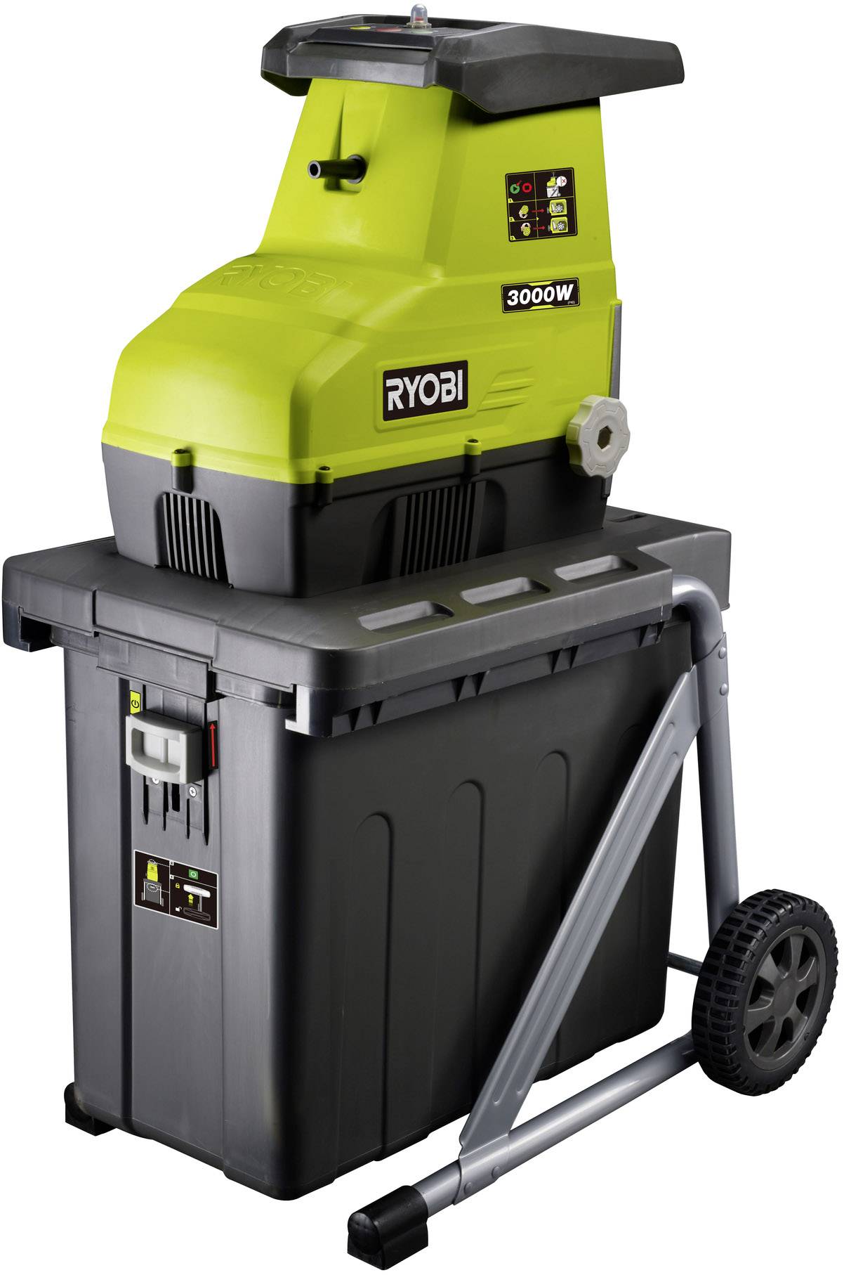 Ryobi RSH3045U Elektro Walzen-Häcksler 3000 W