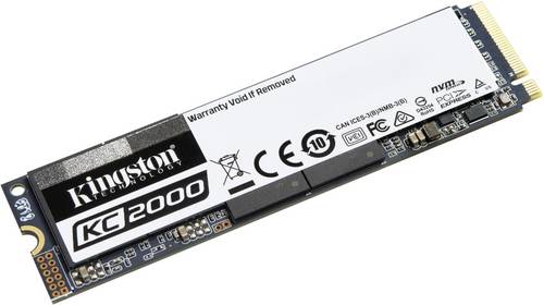 Kingston KC2000 250GB Interne M.2 PCIe NVMe SSD 2280 M.2 NVMe PCIe 3.0 x4 Retail SKC2000M8/250G