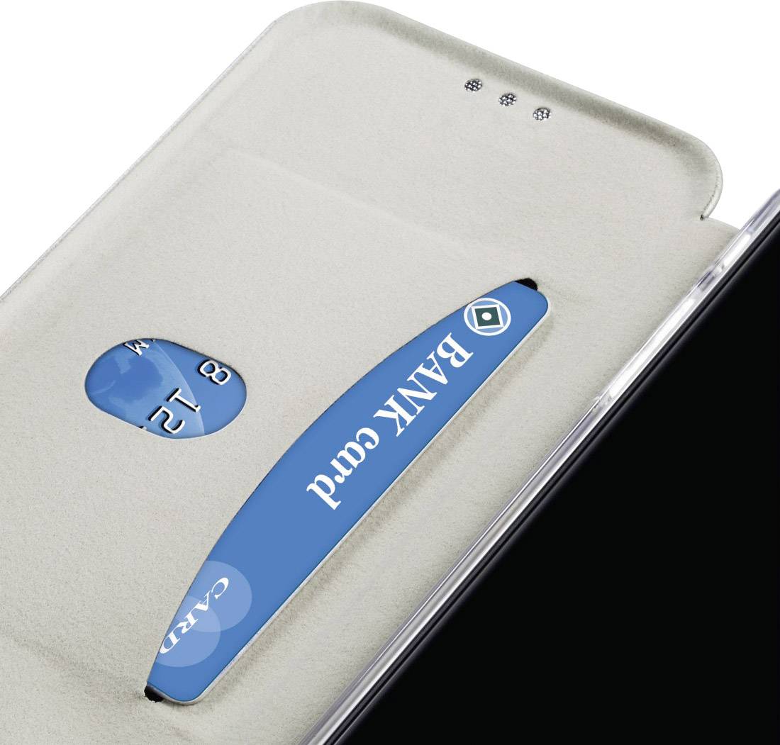Hama Curve Flip Case Apple iPhone X Silber 00181601