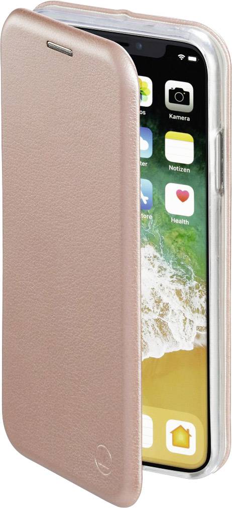 Hama Curve Flip Case Apple iPhone X Roségold 00181602