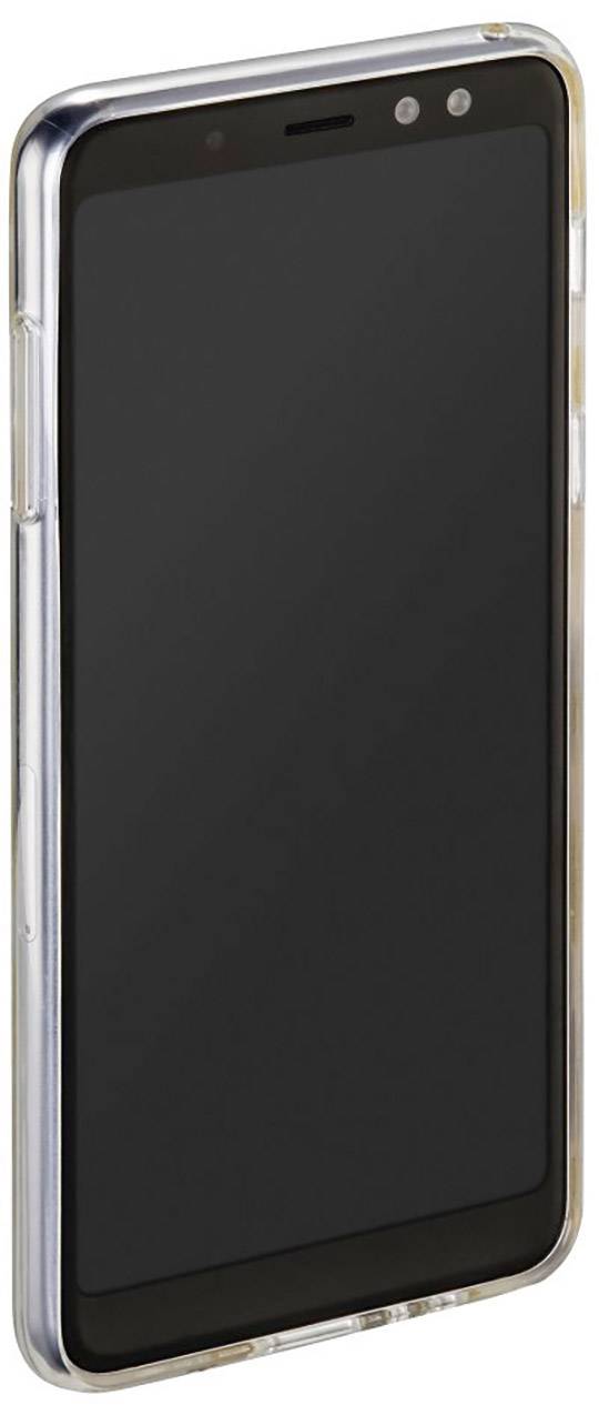 Hama Golden Circles Backcover Samsung Galaxy A8 (2018) Transparent, Gold 00172127