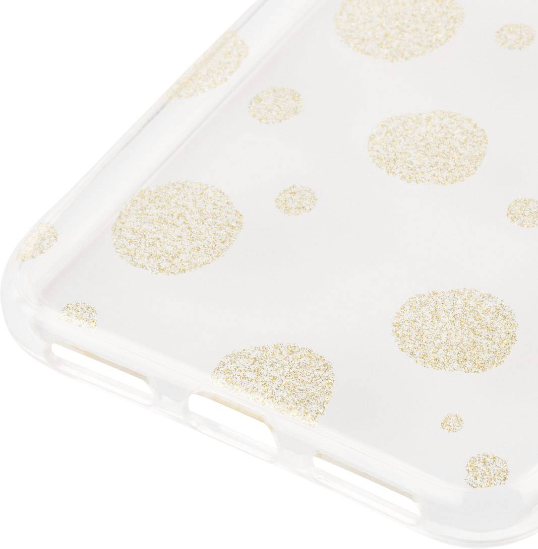 Hama Golden Circles Backcover Samsung Galaxy A8 (2018) Transparent, Gold 00172127