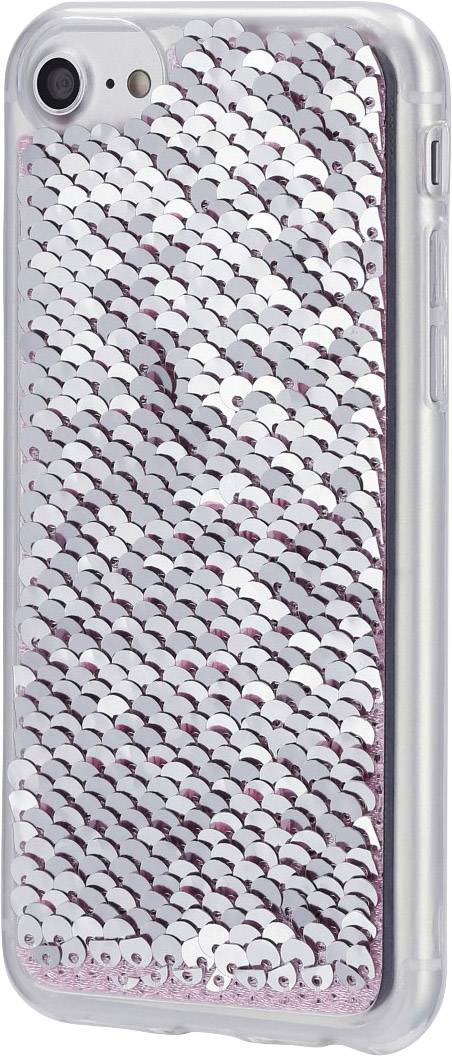 Hama CO PAILLETTES SAM GAL S8, PI/SI Cover Samsung Galaxy S8 Pink, Silber