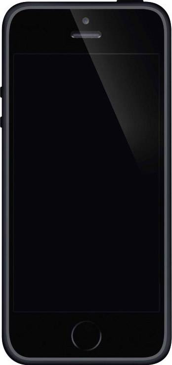 Black Rock Air Protect Backcover Apple iPhone 5, iPhone 5S, iPhone SE Schwarz